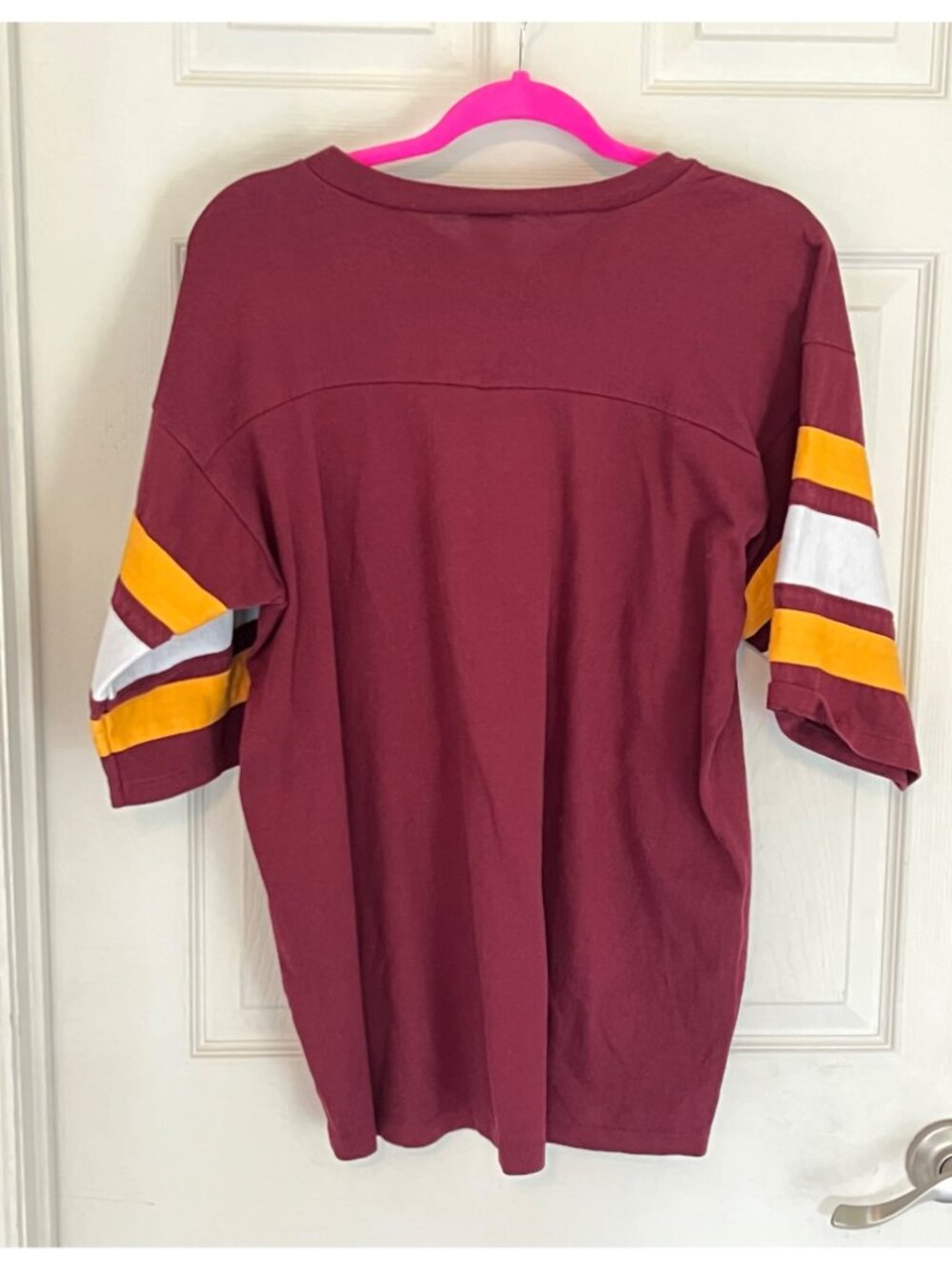 Vintage 90's Logo 7 Washington Redskins Single Stitch Made in USA T-shirt XL - Picture 7 of 13